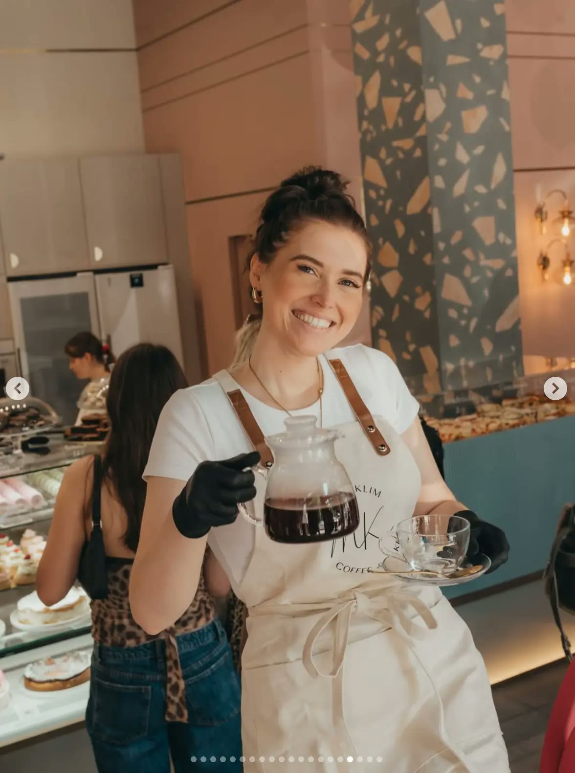 Wnętrze kawiarni Coffee & Cake by Marta Klim 11